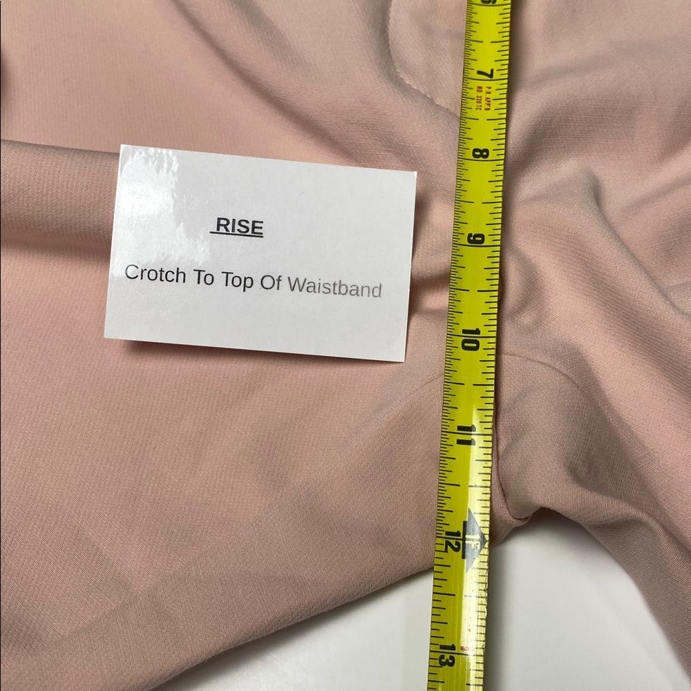 White House Black Market The Slim Ankle Light Pink Pants Women's Size 10L - Picture 16 of 16